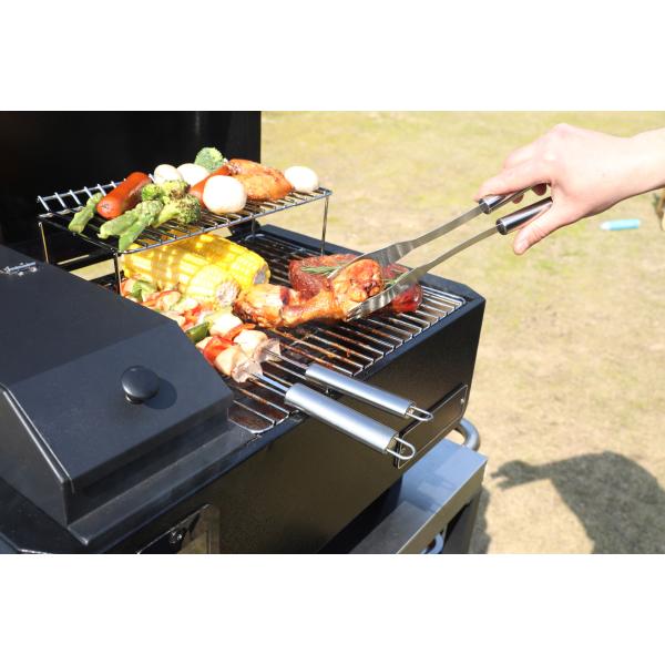 Experience the Versatility Portable Wood Pellet Grill Electric Smoker for Outdoor BBQ