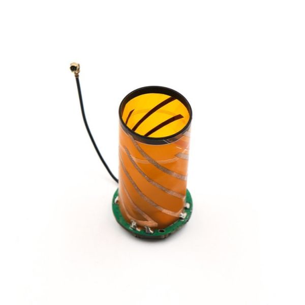 Light Weight Built-in GNSS Measuring Embedded Helical Antenna with Cable and