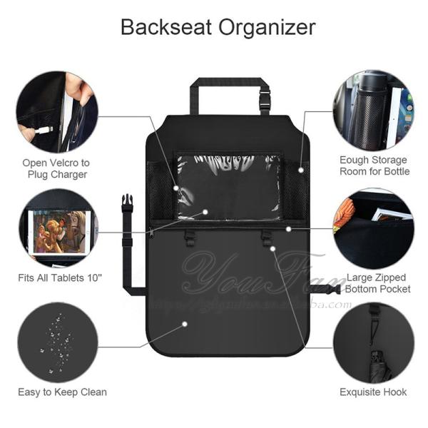 Waterproof Car Truck Behind Seat Organizer Medium / Large Size Optional