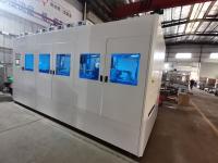 Máquina automática de aço inoxidável da limpeza ultrassônica com controle do PLC