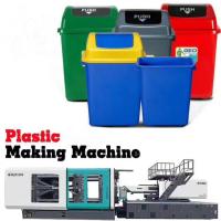 Poubelle en plastique faisant le mouleur en plastique usiner 580 tonnes avec le moteur servo