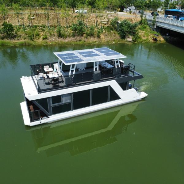 2 étages maison de fête en aluminium club nautique restaurant avec une capacité de 30 personnes