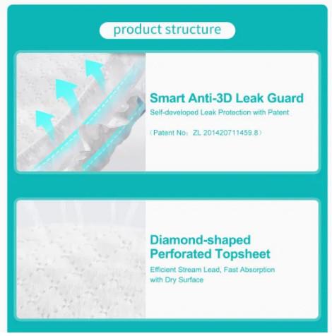 Premium Ultra Thin Baby Tape Diaper Without Chemicals