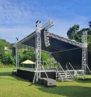 6061-T6 Aluminum Roof Truss Quick Assembly Square Stage Lighting Truss