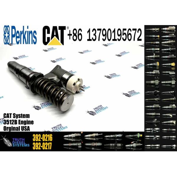 Diesel Engine Fuel Injector 386-1769 392-0217 3861769 3920217 392-0216 3920216 392 0216 suit for CAT Engine 3512/3516/3508 More