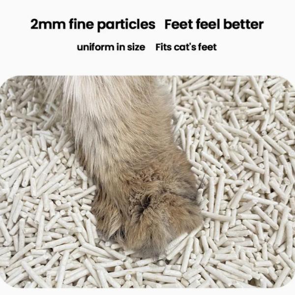 Super Absorbent Tofu Cat Litter Biodegradable Natural Deodorizing for Cats