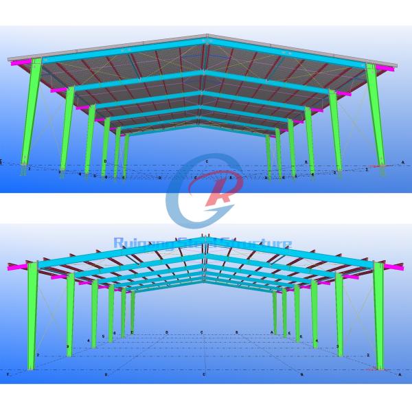 Prefabricado estructura de acero Salón de deportes, Construcción Edificio de metal Para cancha de baloncesto