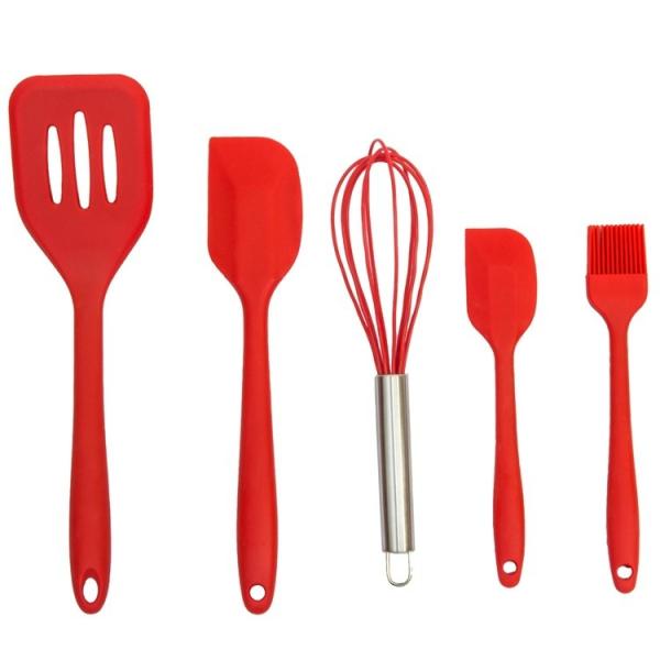 Food Grade Silicone Kitchen Utensils Soft Safe Silicone Cooking Tool Reusable Kitchenware