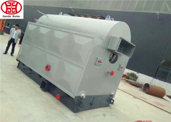 Outdoor Industrial Natural Circulation Wood Fire Steam Boiler Supplier In China