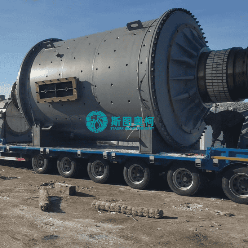 Ceramic Balls Grinding Media Ball Mill with High-strength Steel And Alloy for ≤25 Mm Feed Size Mineral Grinding