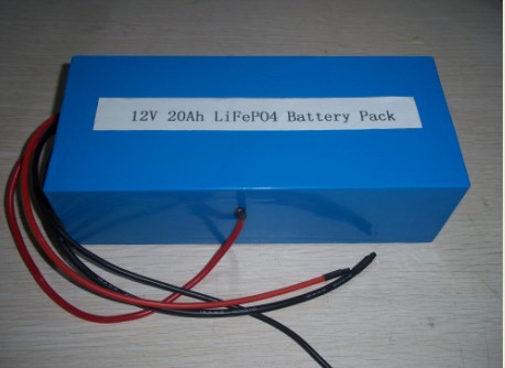 Scooter eléctrico bicicleta ciclo profundo batería de litio hierro de litio 12V batería 20ah