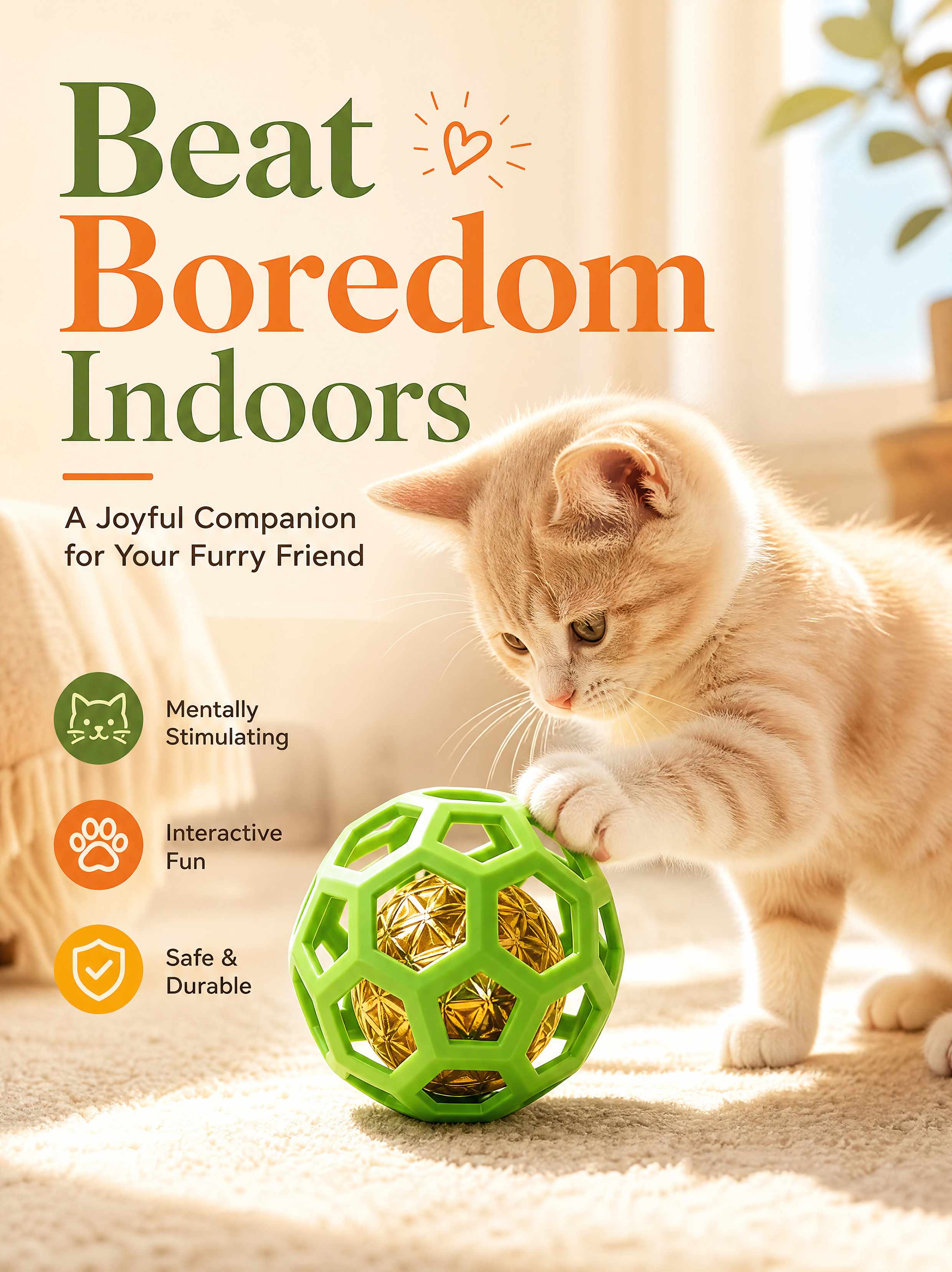 Hollow Dodecahedron 3D Printed Pet Accessories 5cm Daily  Interactive Dog Toy Ball