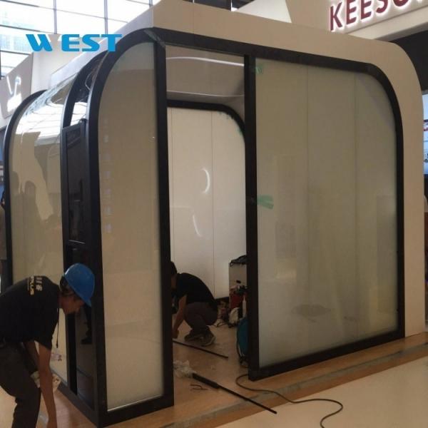 220V PNLC Self Adhesive Smart Glass Window Film Explosion Resistance