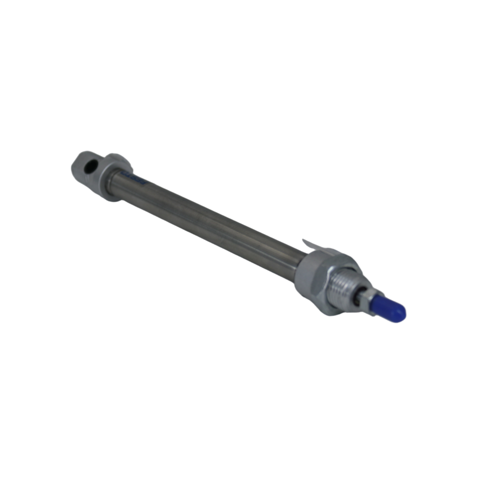 FESTO Anodised Aluminium Body Double Acting Pneumatic Air Cylinder DSNU‑10-10/15/20/25/30/40/50/60/80/100‑P‑A Series 8mm Bore Elastic Cushion Air Cylinder