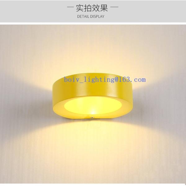 Decorative Wall Lamps Aluminum White /Green/Orange/Color 5W