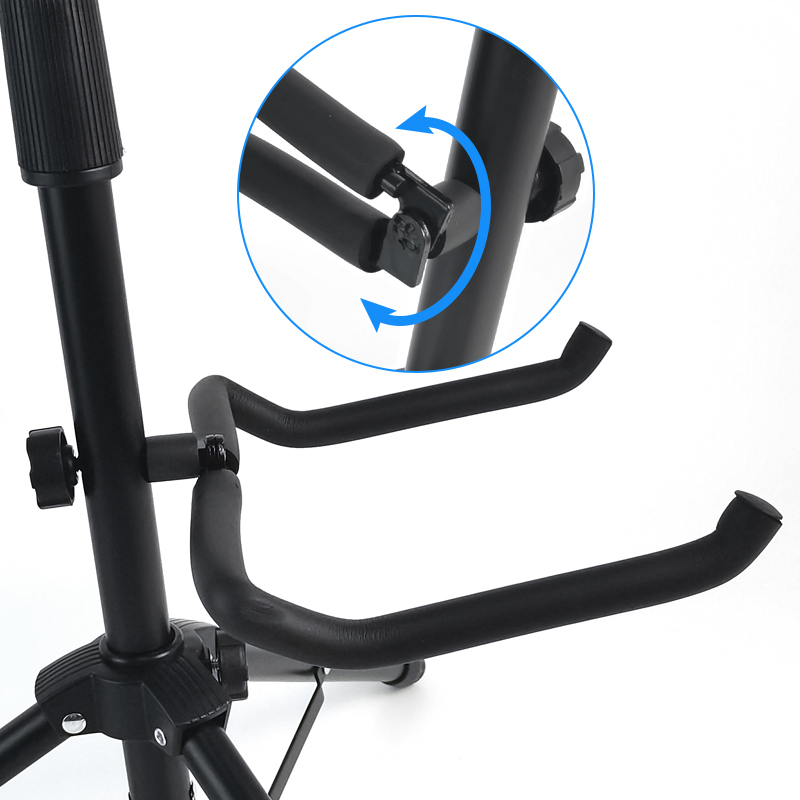 Foldable Vertical Instrument Stand Universal For Multiple Instruments