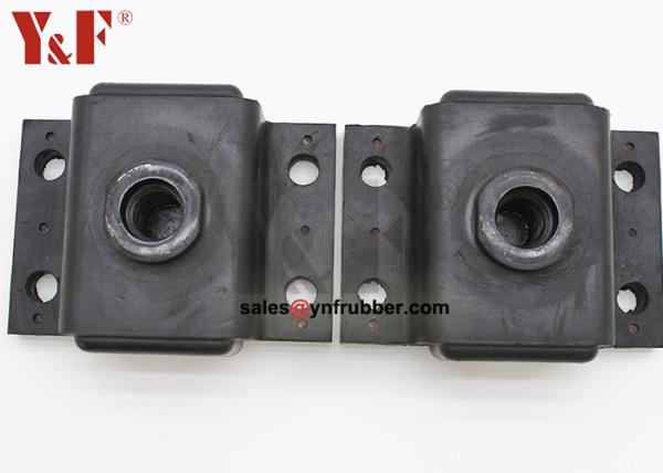 Small Anti Vibration Isolating Mounts Solid Rubber Bump Stops