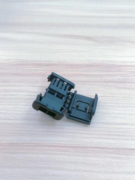 2 Pins Automotive Wire Connectors , Automotive Electrical Connectors In Black