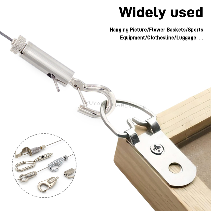 High Quality Picture Hanging Wire Suspension Kit Adjustable Ceiling Suspension Cable Kit