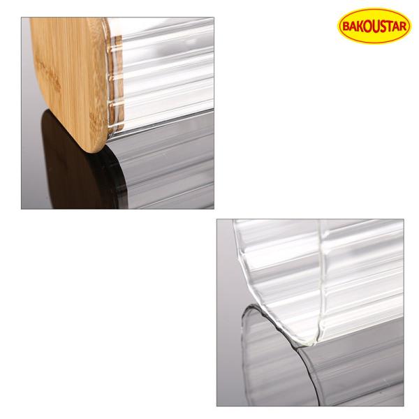 Double Layer High Borosilicate Glass Storage Tank