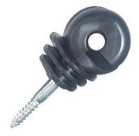 Cor plástica do preto de Ring Electric Fence Insulators With dos melhores Laminae distantes de alta qualidade do preço INS007 00 B