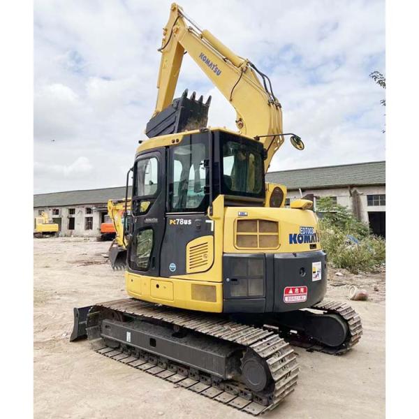 Good Health Starts with Equipment 8 Ton Mini Used Komatsu PC78-8 Excavator from Japan