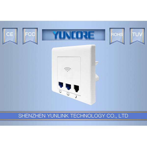 CAPWAP FIT In Wall Wireless Access Point Multi SSID Support For Home Decoration