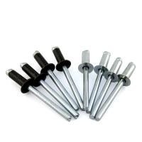 DIN7337 GB Standard type ouvert à tête plate en aluminium à cloche à cloche 5 mm-30 mm Longueur
