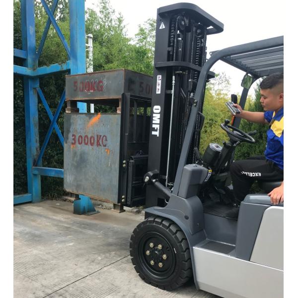 3.5ton 3500kgs 4 Wheels Electric Forklift Battery Forklift Tyre Pneumatic or Solid