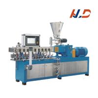Co Rotating Twin Screw Extruder For Compounding PE PP High Filler Masterbatches