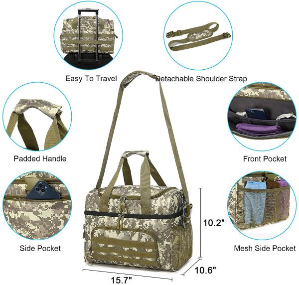 Cute Insulated Cooler Tote Bag Beach Beverage Sport Camping Freezer 15X10X10