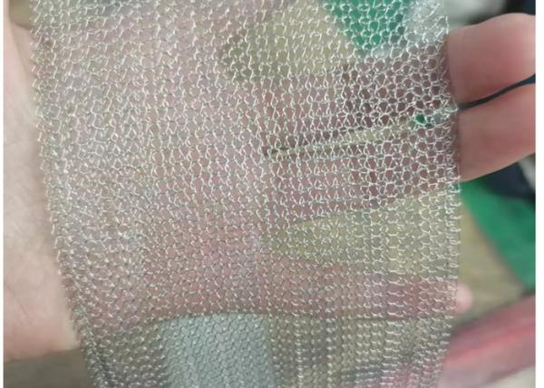 Fio de cobre feito malha largura personalizado 100% Mesh For Gas Liquid Filter de 38mm