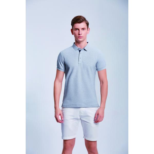 5XL Size Office Work Polo Shirt Uniform OEM No Pilling For Men