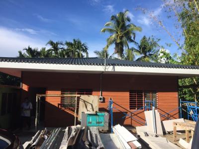 Casas da construção de aço da placa do cimento da fibra
