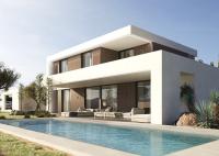 4 dormitorios estructura de acero marco de construcción casa prefabricada villa de lujo casa de acero kits