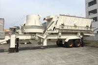 usines concasseuses portatives du granit 350t/H pour l'industrie de métallurgie