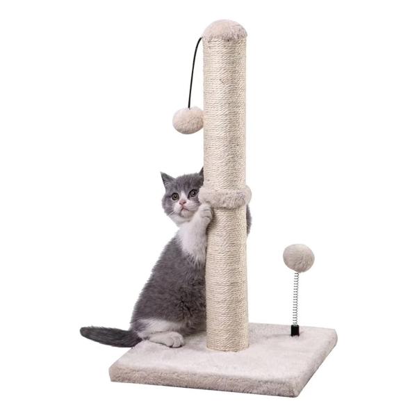 Natural Sisal Luxury Cat Tower A Stylish and Sturdy Play Space for Modern Felines