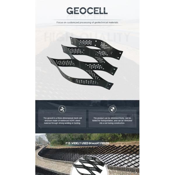 Manufacturing Hdpe Geocell Gravel Grid Driveway Use for Road and Access Way Projects