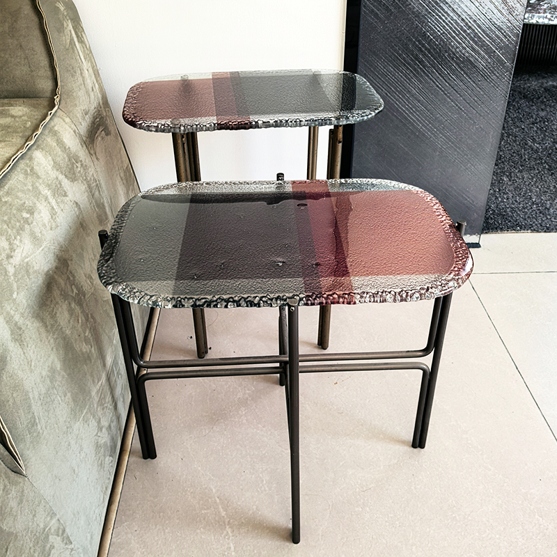 Hot-melt Glass Tabletop | Art Textured Panel, Reshape Space Aesthetics