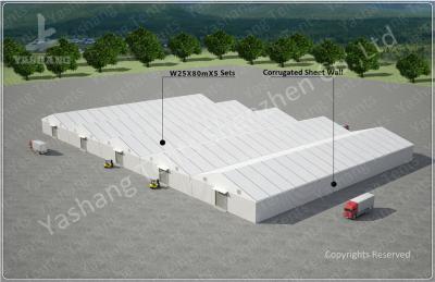 10000 Sqm Outdoor Warehouse Tents Complex Big Canopy Tent With Sidewalls