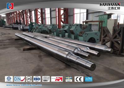 Eixo feito sob encomenda forjado aço 15000MM do rolo para a máquina de enrolamento do folheado