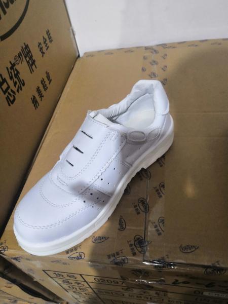 PVC ESD Safe Shoes Cleanroom Anti Smash ESD Leather Shoes ESD Safety Shoes