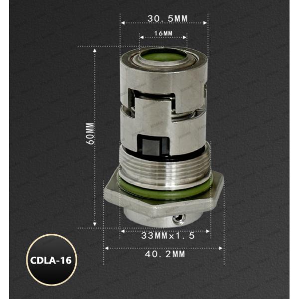 NJK CDLA-16mm CNP CDLF CDMF Нержавеющая сталь Вертикальный многоступенчатый насос Механическая уплотнитель