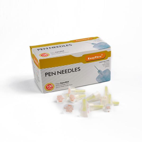 Желтая одноразовая безболезненная инсулиновая ручка, 30Gx8MM Иглы для инъекционных ручек
