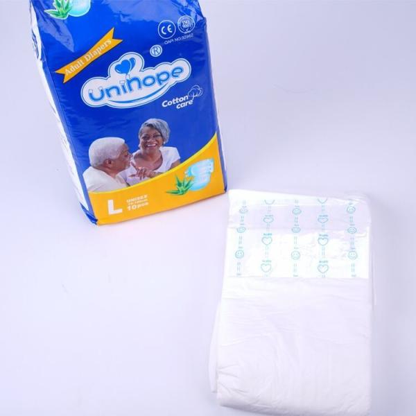 Super Soft Non-Woven Fabric Top Sheet Adult Diaper with Soft Breathable Absorption