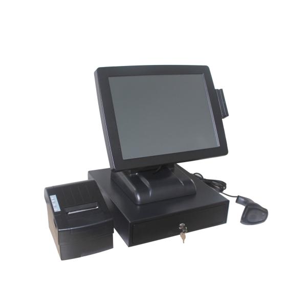 Smart Multifunction Point Of Sale Cash Register , Bar Pos System With Pinter Scanner