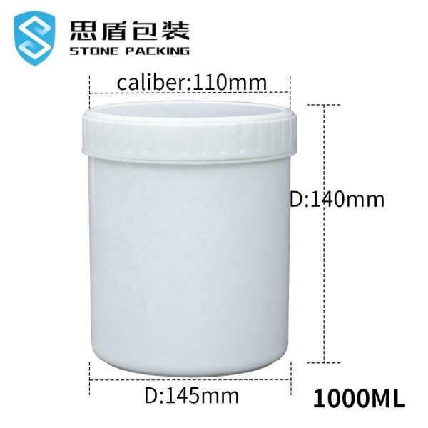 112*140mm 1L Jerry Can plástico