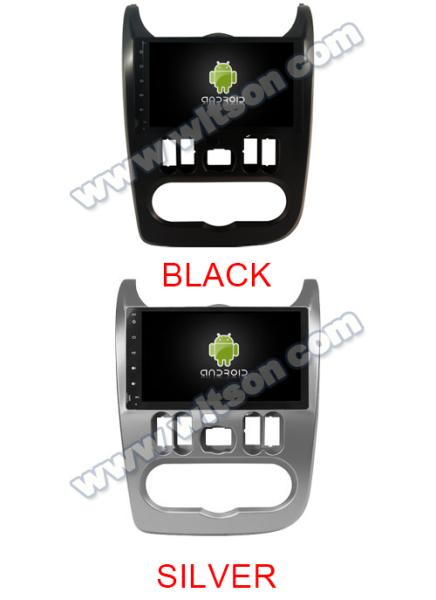 10,1 da” estilos do OEM tela sem a plataforma de DVD para Renault Logan 1 carro 2009-2017 estereofônico de GPS dos multimédios do carro de Sandero Dacia Duster
