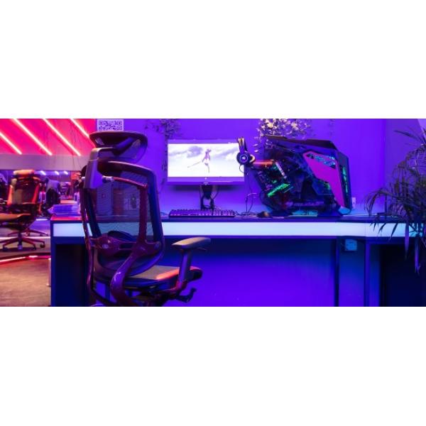 Marrit Black Computer Chair for Back Pain High Back Swivel Gaming Chair