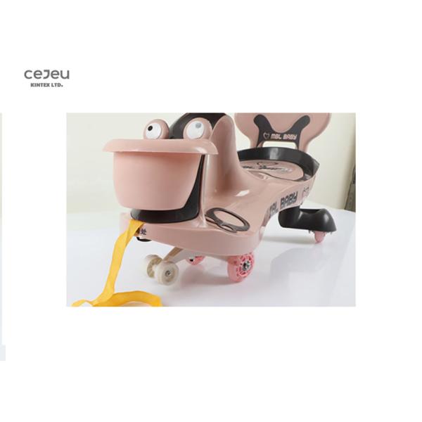 Передние дети корзины отбрасывают автомобили 36 месяцев виляют тягой Pushrod автомобиля голубой родителями